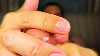 Preview 2 of Sophei De - I GIVE YOU TO LICK,  SUCK MY HUGE BALLS CLOSE-UP