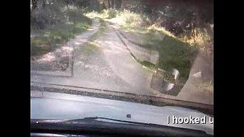 Preview 1 of Haldia Sex Video - Busty cheating wife gets out of the car and sucks cock