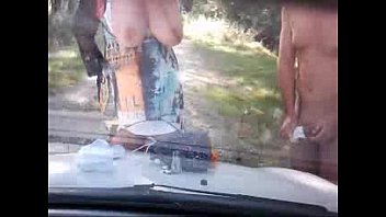Preview 4 of Haldia Sex Video - Busty cheating wife gets out of the car and sucks cock