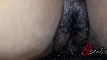 Preview 3 of American Boobes - A close up sex with hairy&amp_ creamy Pussy and hairy bbc
