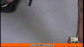 Preview 3 of Gisele Ebony - Black girl sucks many white cocks in redneck group 7
