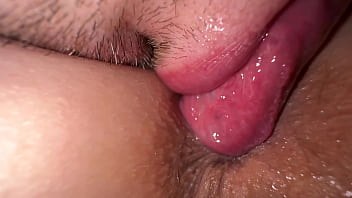 Preview 2 of Vintage Water Jet Orgasm - My virgin anal was totally buffed with his tongue and I was fucked and filmed close up to cum fast