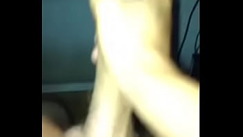 Preview 1 of Donation Couch - Young guy cums on Katy perrys face