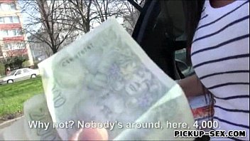 Preview 2 of Jap Morn - European delivery girl Liliane fucked by customer for money