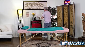 Preview 1 of Turkish Mother Son In Law - Expert Masseur Gives Horny BBW Luna Storm The Ultimate Satisfaction