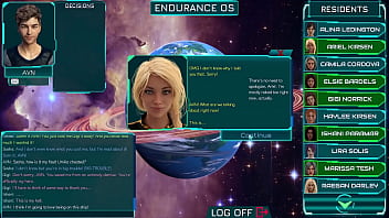 Preview 4 of Agust Ams - Stranded In Space #11 - Chatting with the girls