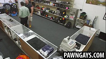 Preview 2 of Katenn Asxxx - Amateur hunk caught stealing at the pawn shop