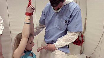 Preview 2 of Iranian Wife Painful - Big ass blond turned into puppet for rough anal destruction &amp_ painal with ATM