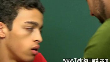 Preview 3 of Cogiendo Y Hablando - Gay movie of The youthful Latino guy heads over to witness a movie, 