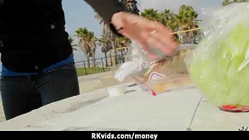 Preview 2 of Animals X Vdeos - Desperate teen naked in public and fucks to pay rent 7