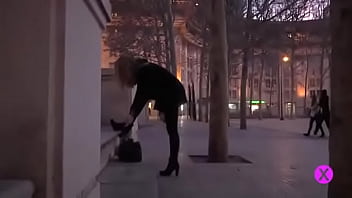 Preview 1 of Webcam Teen Shock - Guy fucks lady in the midst of road