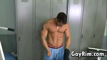 Preview 1 of Ixx Mom - Muscular Guy Masturbating