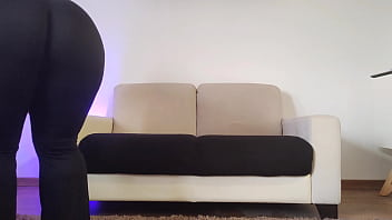 Preview 1 of Nepali Xsxs - PAWG Cleans Her Apartment In Tight Pants