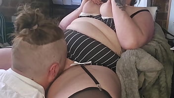 Preview 2 of Grandmom Japanes - RevealMe || CURVY BABE SPREADS LEGS FOR HOT PUSSY EATING ORGASM