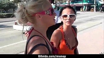 Preview 3 of Marina Woods Solo - Hooker gets payed and tape for sex 12