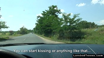 Preview 2 of Indian New Sixcy Video - Hungarian hitchhiking couple fucking in car