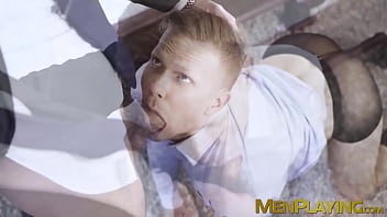 Preview 2 of Www Inceztnet - Ethan Chase tight hole ravaged by classy men Dale Kuda
