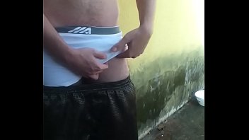 Preview 2 of Nude Anal Legs - Outdoor cum in public