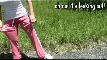 Preview 4 of Kori Aka Tara Akron Ohio Squurt - Kenna Valentina is peeing her pants &amp_ jeans