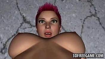 Preview 3 of Pakistani Quite - 3D redhead lesbian babe getting her wet pussy licked
