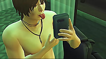 Preview 1 of Ass Fetch - Sims 4: Mi amigo me da con su verga