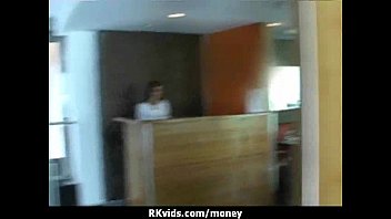 Preview 1 of Staci Sliverstone - Desperate teen naked in public and fucks to pay rent 8