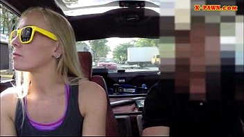 Preview 1 of Donita Ngesex - Tight blonde bimbo sold her pussy instead of her car