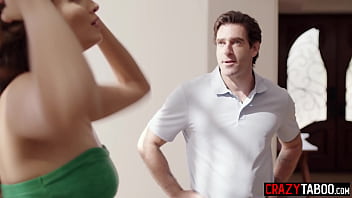 Preview 2 of Big Cock Anal Big Cock Xxxcom - Big cock AC repairman Ken Feels fucked hard hot big ass MILF Bella Rolland