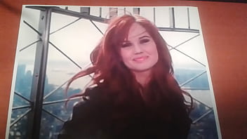 Preview 1 of Sex Pee Hot - Cum on Debby Ryan