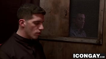 Preview 2 of Son Facking Mother - Nick works on rimming Joshs hungry hole while his moans
