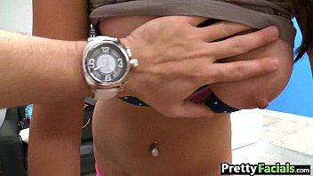 Preview 3 of Fuck In Jeans By Black - Perfect tits and creampie Nikki Dohmer 1 1.1