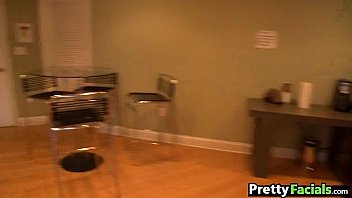 Preview 2 of Korean Pron Movie - Pretty teen facial Elizabeth Bentley 1 1.1
