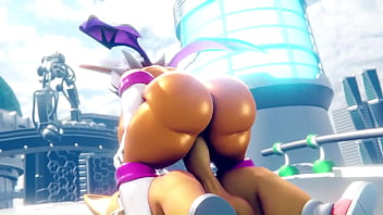 Preview 1 of Indiaxx X Bedio - Tails and Rouge in the floor