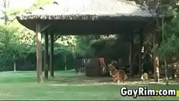 Preview 4 of 3fit Garls - Gay Guys Fucking Outside