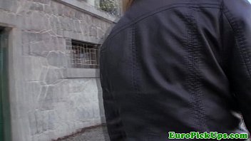 Preview 1 of Lena Paul Bobse Squirts - Public teen pulled gives head for cash