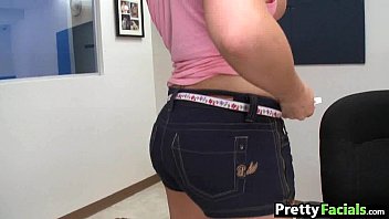 Preview 2 of Girls And Masins - Big tits girl Nella Jay gets a facial 1 1.1
