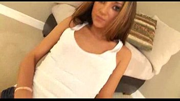 Preview 4 of Sexfanki - Brunette Gymnast Plays on Floor