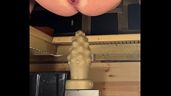 Preview 3 of Affair With Black - Devoncock1 - Plugging my gape open with a fucking huge Conka plug from John Thomas Toys