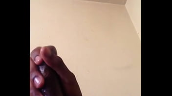 Preview 3 of Pedhophilia Young Man - Stroking my black cock til it spit