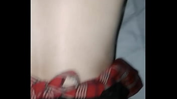 Preview 1 of Cherrie Devil Bothhole Fuck - Shemale Bareback with Massive Cumshot