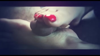 Preview 4 of Mom Son Nuro Message - Footjob Fantasy