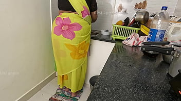 Preview 1 of Boy Brian - Indian maid Priya got fucked in kitchen