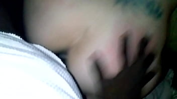 Preview 4 of Hot Amateur Big Tits Hj - interracial mix