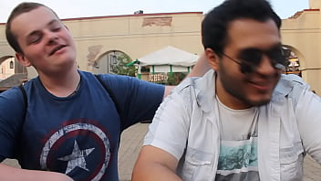 Preview 4 of Afghan Phorn - White male and Latinas foreplay in public