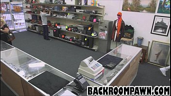 Preview 1 of Brega Grande - Black haired babe sucks cock before getting fucked