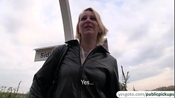 Preview 1 of Mom Xxx Video Milk Sexmom - Hot and sexy amateurs gets paid to suck a strangers dick in public
