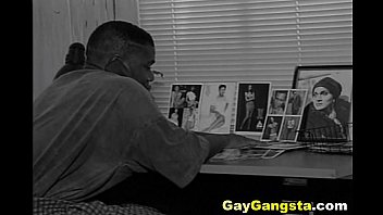 Preview 3 of Indei 16 Videot Sex - Black Gay Dude on Deep Throat Blowjob and Anal Sex