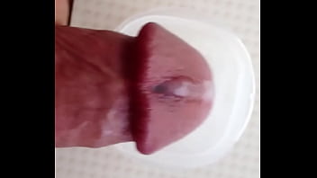 Preview 4 of Tagspolsku - Cumshot through 6 gauge apadravya