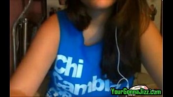Preview 1 of Patucha Mafer - Sexy italian babe shows tits and rubs pussy on cam