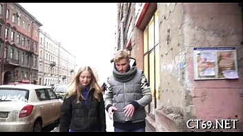 Preview 2 of Pussy Observers - Adorable sweetheart acquires nailed